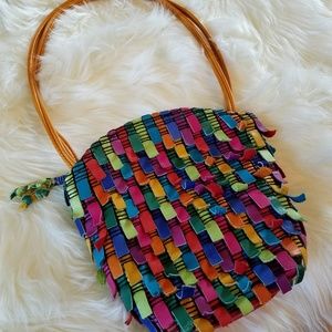 East West Design Narda Collection Leather Bag